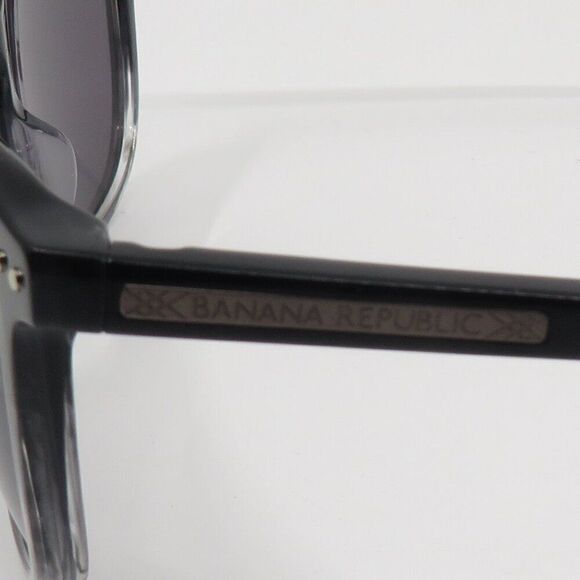 Banana Republic Polarized New 1005/S U76  Shaded Black to Grey/Grey Sunglasses - Picture 7 of 12